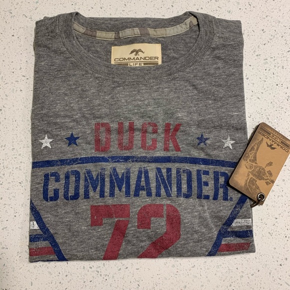 Men’s Grey Duck Commander TriBlend Tee - Picture 2 of 3